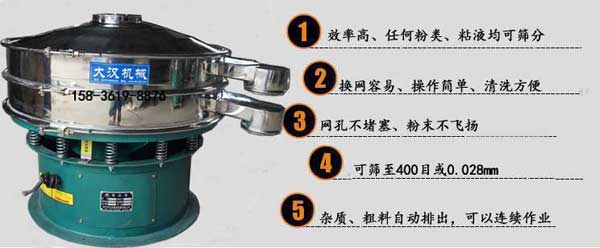 600型小型振動篩優勢 600型小型振動篩優勢